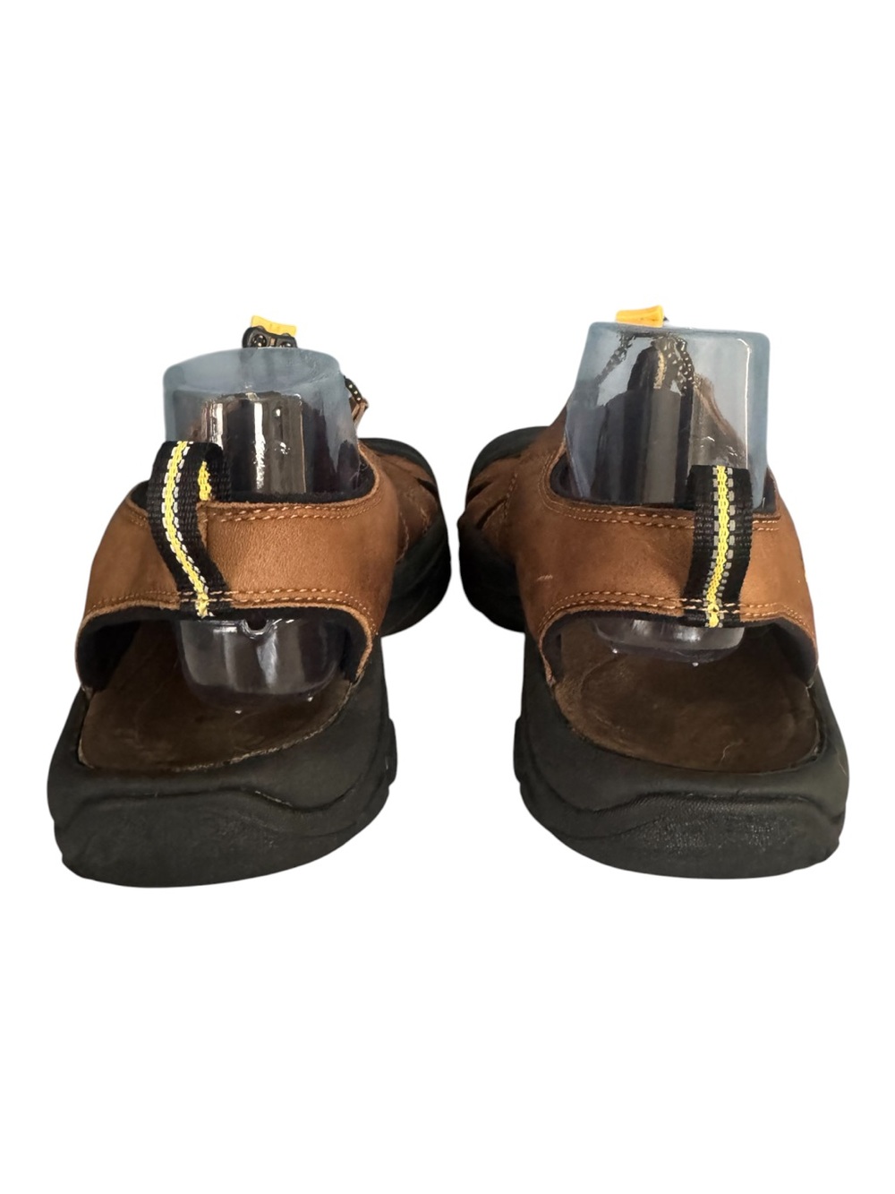 Keen Brown Leather Closed-Toe Hiking Sandals - Picture 6 of 8